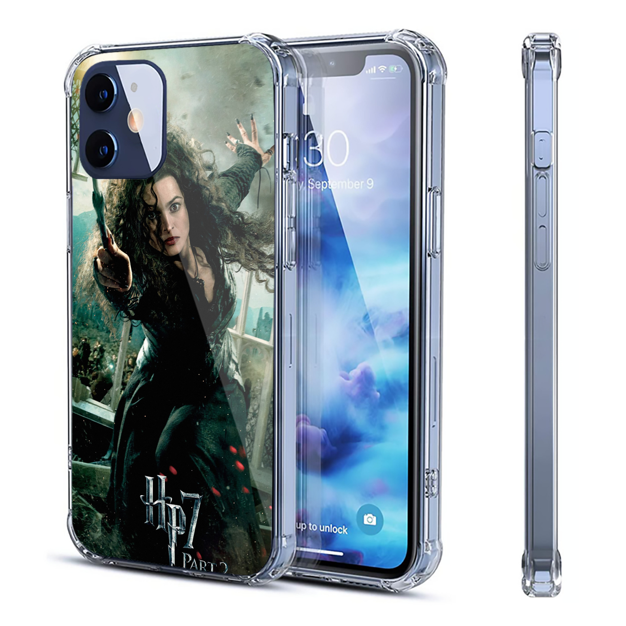 （画像用） Harry Potter ハリー・ポッターシリーズ 【iPhone 12シリーズ対応】透明スマホケース（クリアソフトケース）